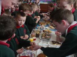Our Cake Sale for Romania.